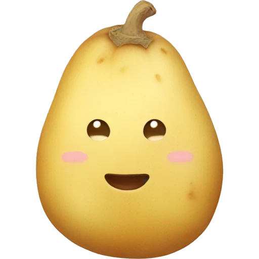 Patate kawaii emoji