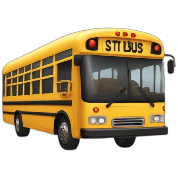 boy fall bus emoji