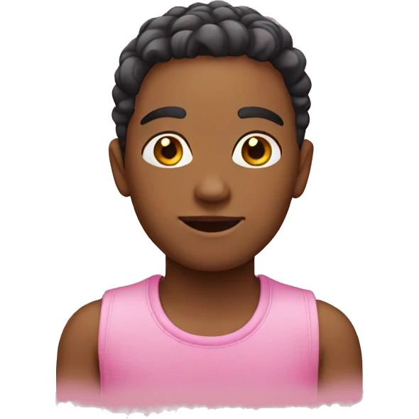 Pink emoji
