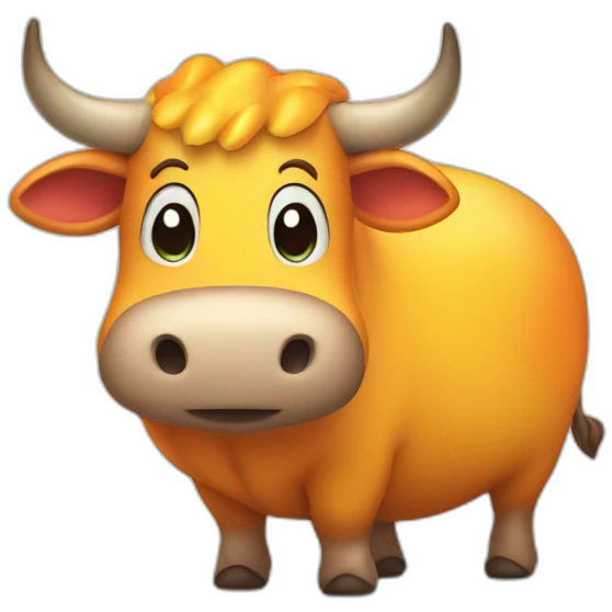 cute mango ox emoji