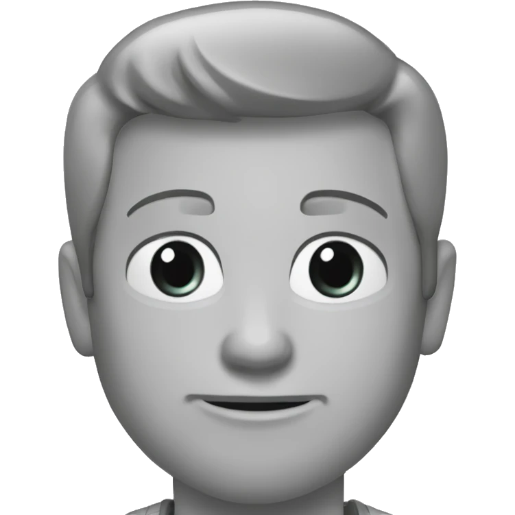 Человек смотрящий в зеркало emoji