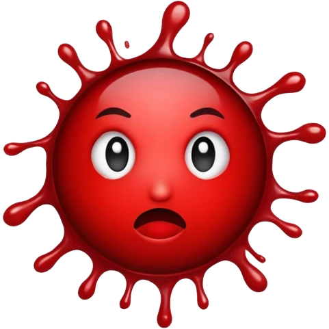 Bleeding emoji