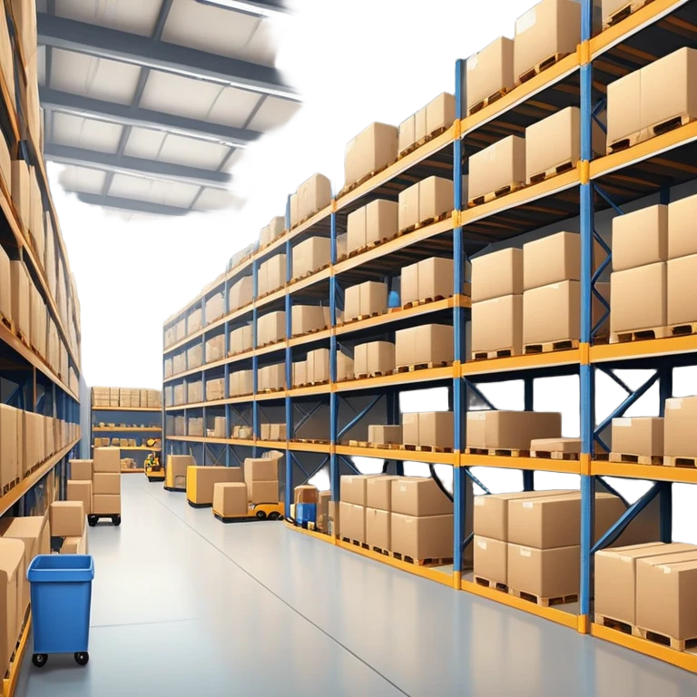Warehouse of goods  emoji