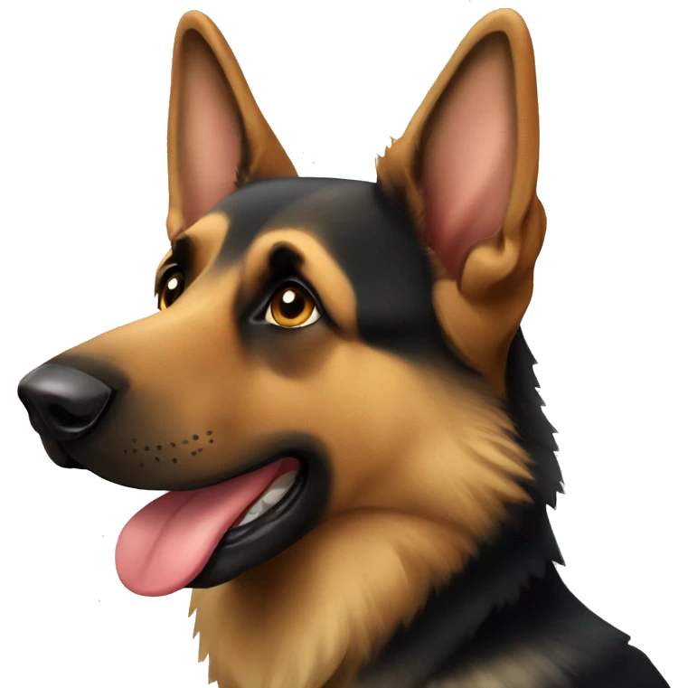 german shepherd emoji