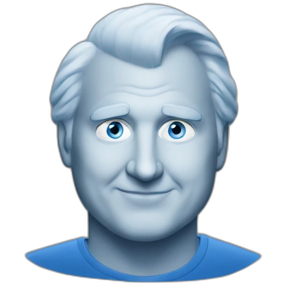 Blue eyes Steven Anthony Ballmer emoji