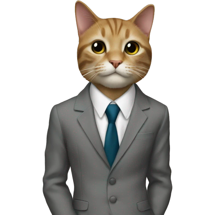 maxwell the cat meme in a sitama suit emoji