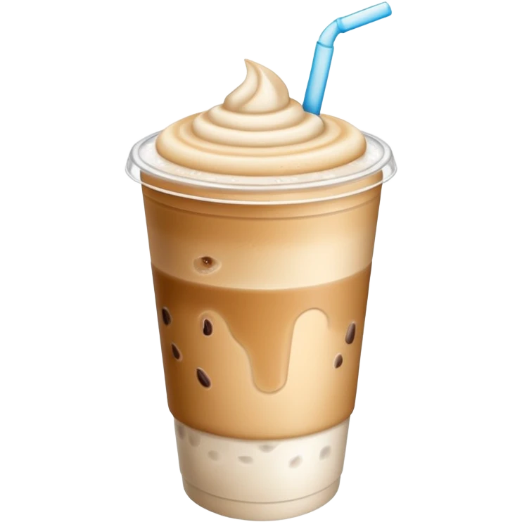 take away cup ice latte emoji