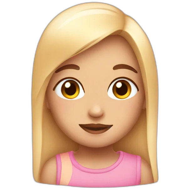 Love blush emoji
