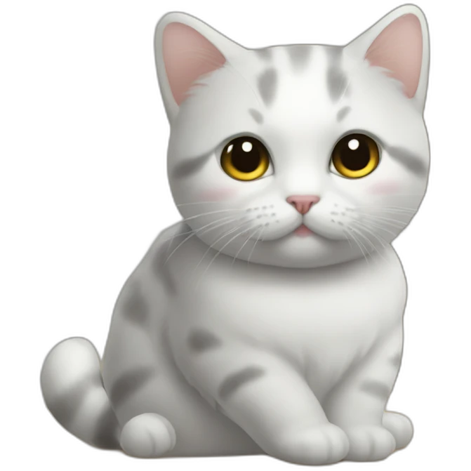 화관핑크고양이 emoji