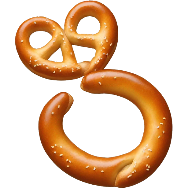 pretzel emoji
