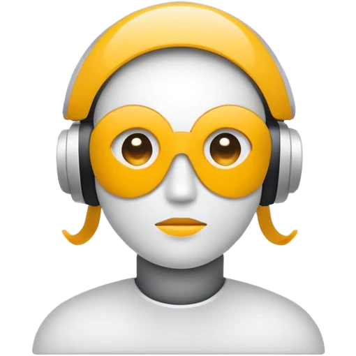 minimalist logo self2.art, focus on AI and art emoji