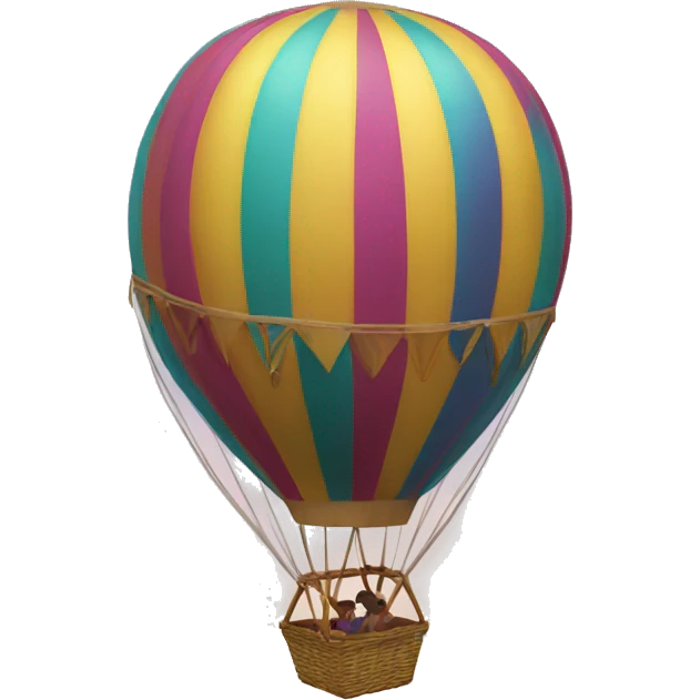 Hot air balloon emoji