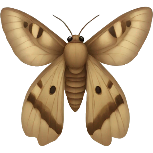 Moth emoji