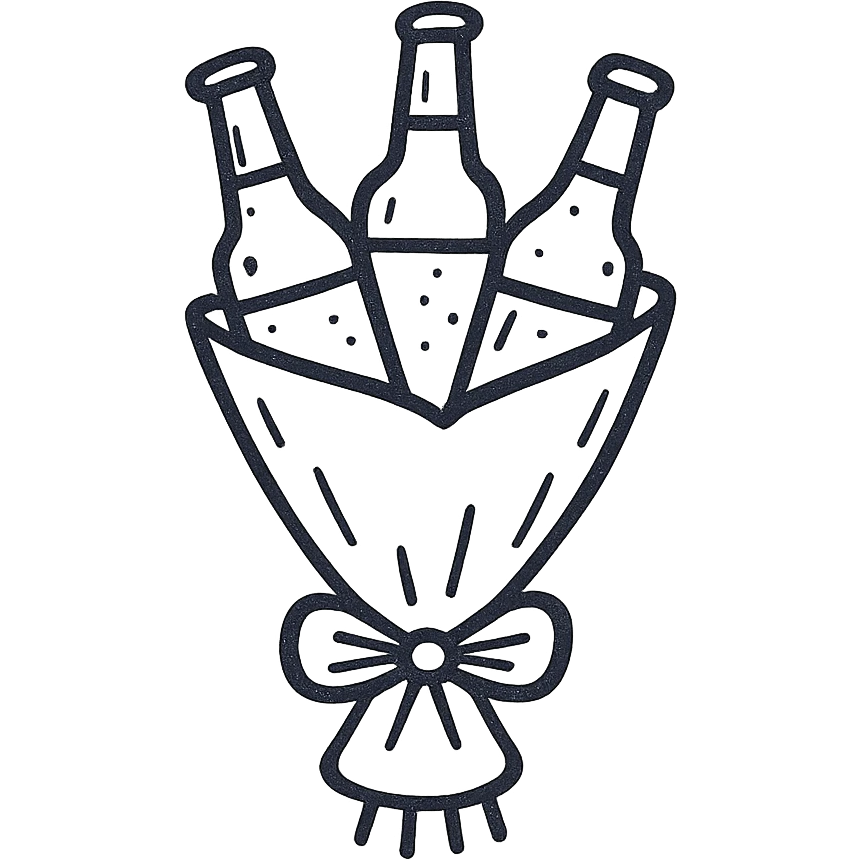 a beer bouquet emoji