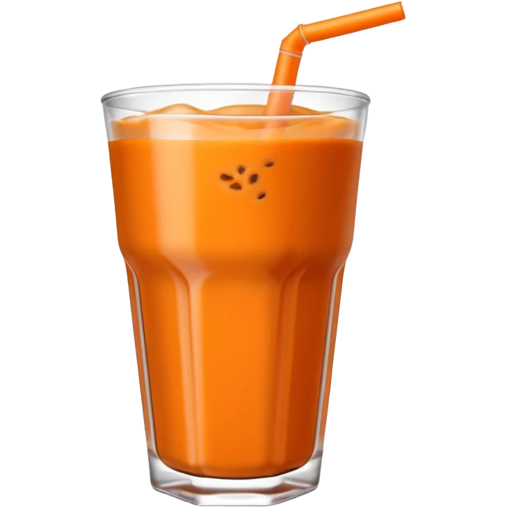 thai milk tea  emoji