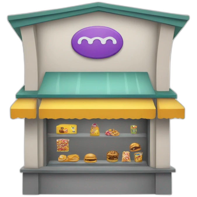 mall kiosk emoji