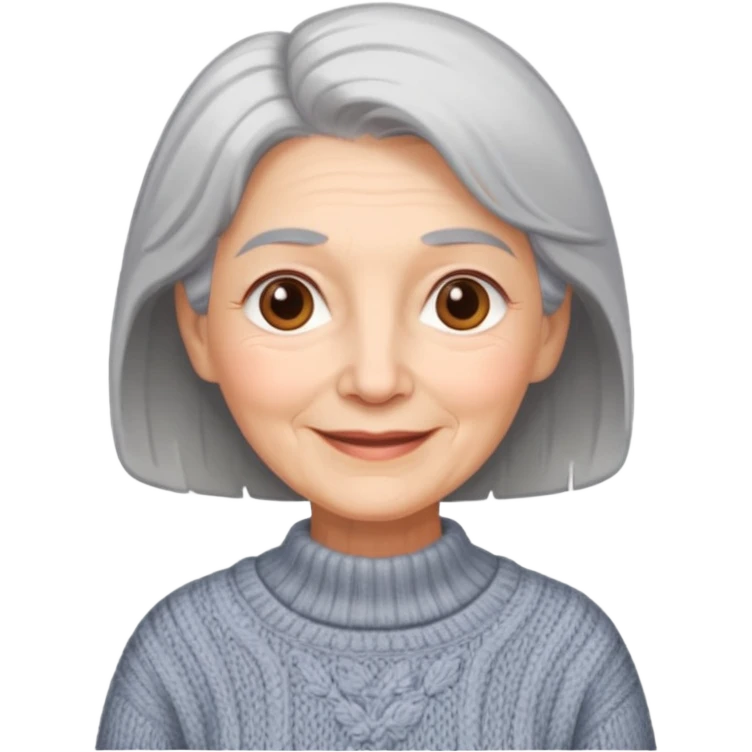 The Kind Grandmother in Fairy Tales emoji