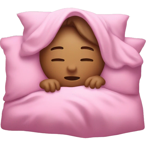 Pink sleep “z’s” emoji