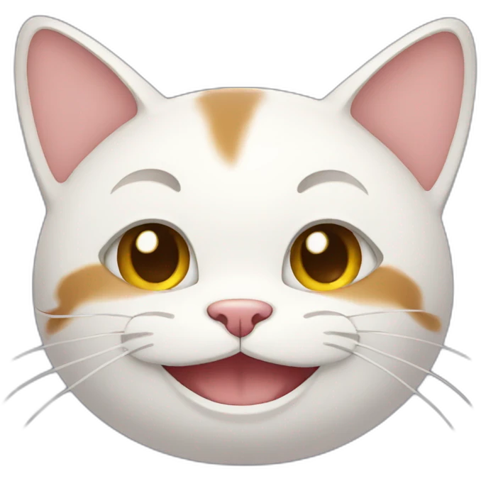 Cat smiling emoji