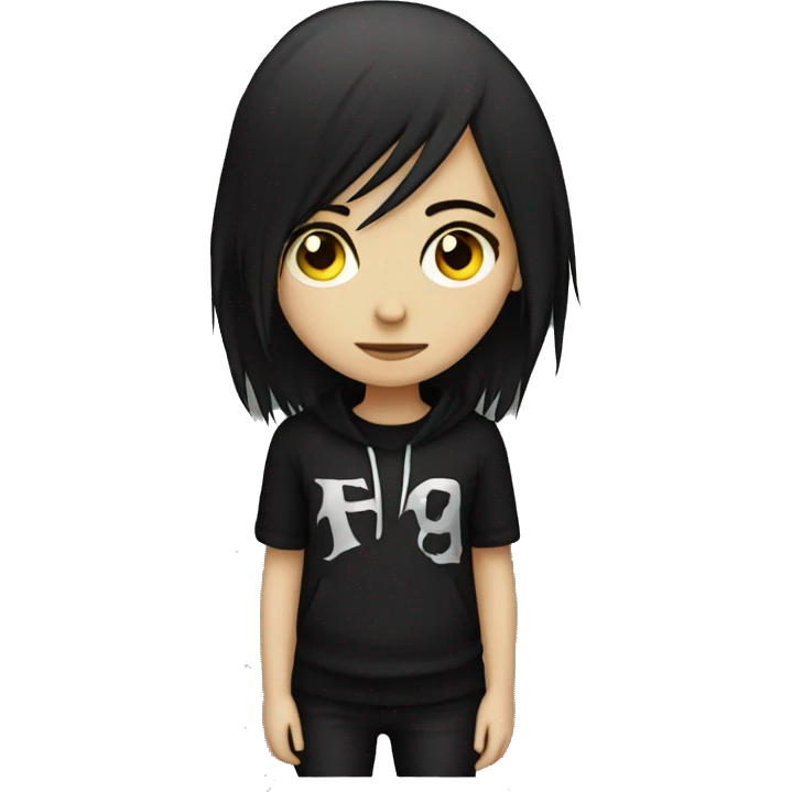 emo girl emoji