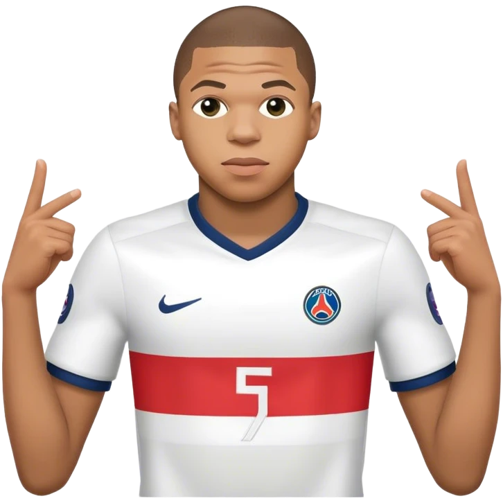 Kylian Mbappe emoji