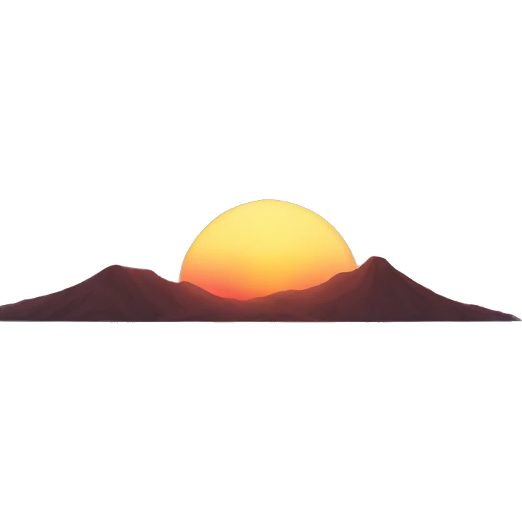 Sunset emoji