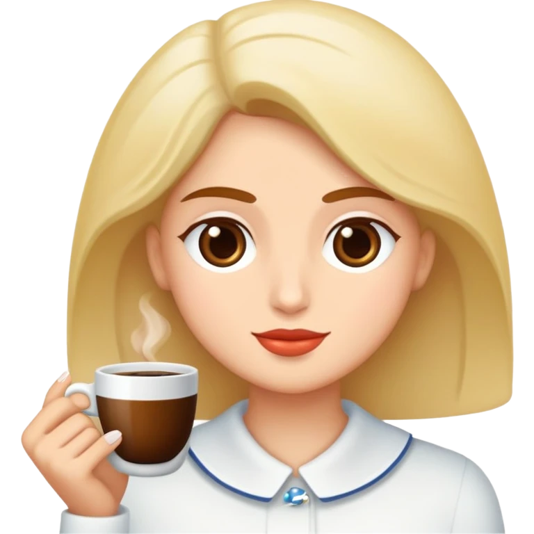 Sarılan kahverengi saçlı kız ve sarışın anne emoji