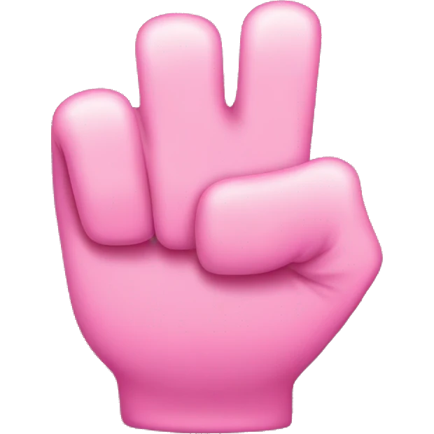 pink thumbs down emoji