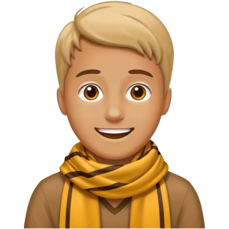 Fan with Team Scarf emoji