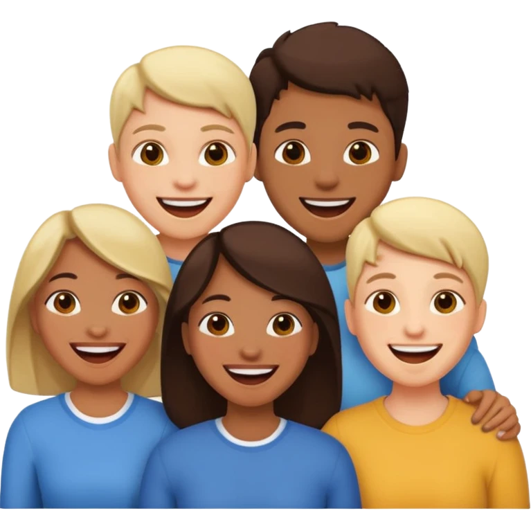 Só quero 5 pessoas  emoji