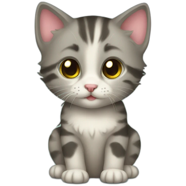 kitten love emoji