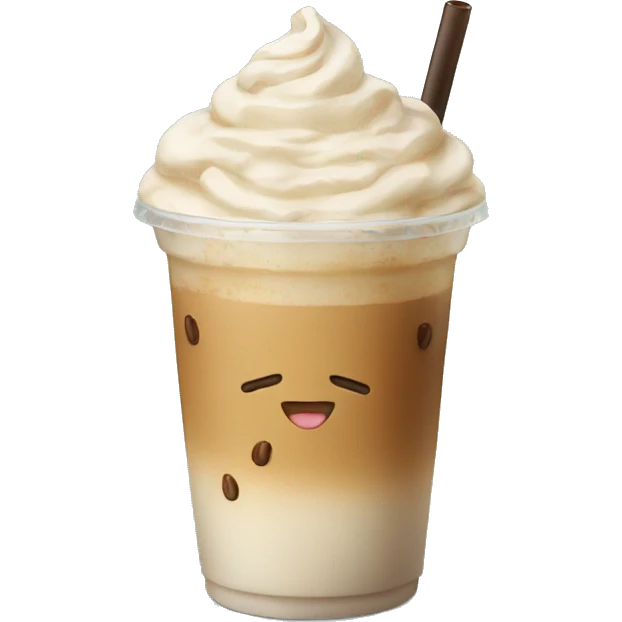 iced latte emoji