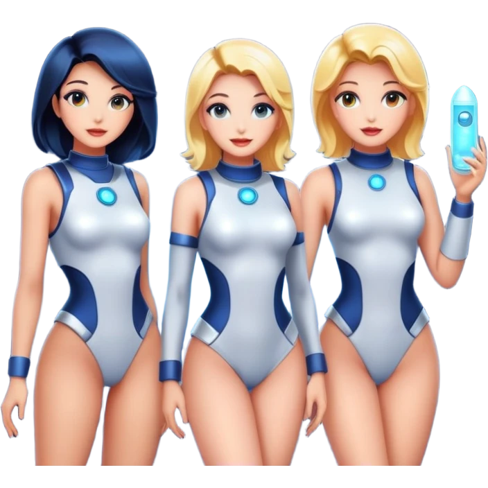 Nsfw, space girls  emoji