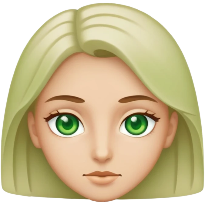 Green eyes  emoji