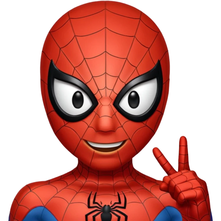 Make Spider-Man Saying GG emoji
