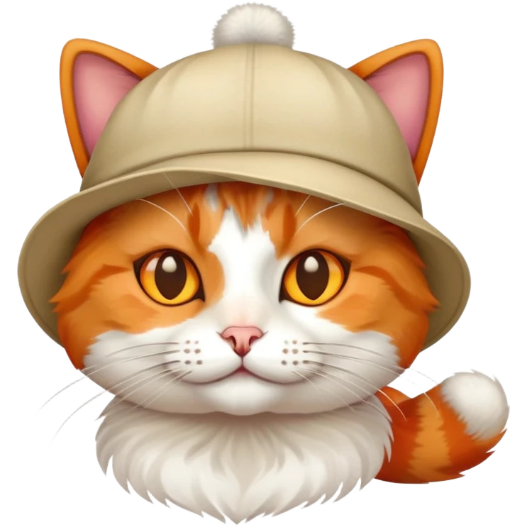 cat wearing hat emoji