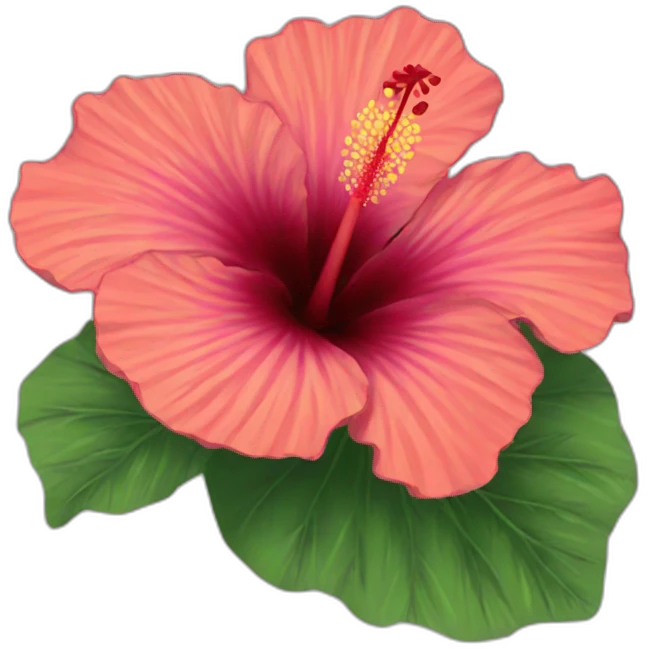 hibiscus emoji