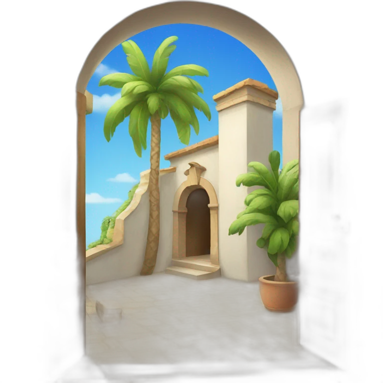 Puerta al cielo emoji