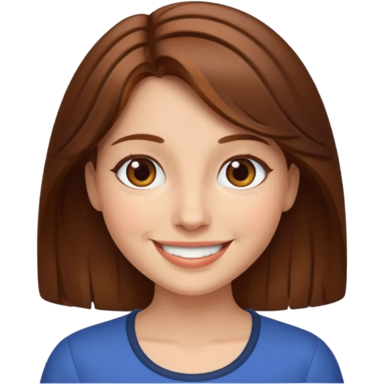 anna from frozen brown hair emoji