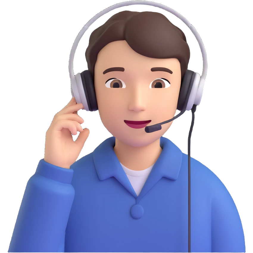 call center agent emoji