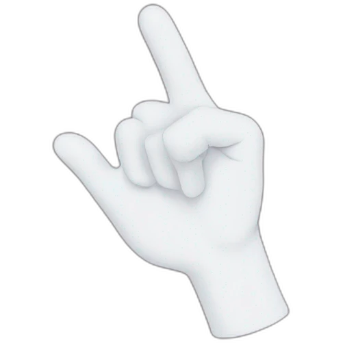 HAND POINTING emoji
