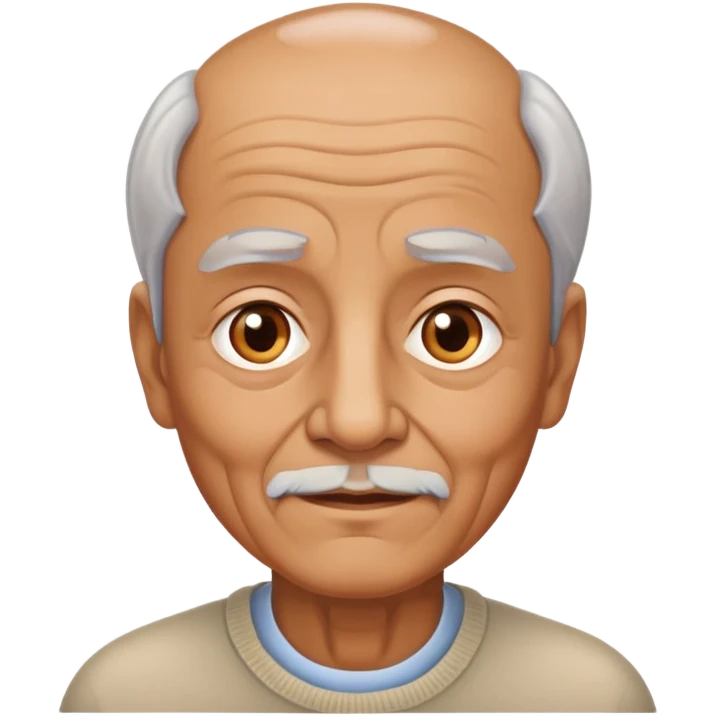 elderly man emoji