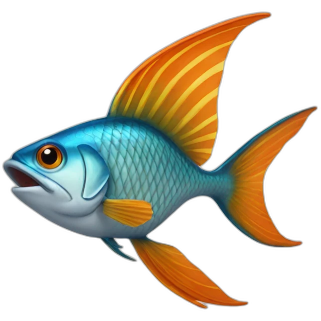 Flying-fish emoji