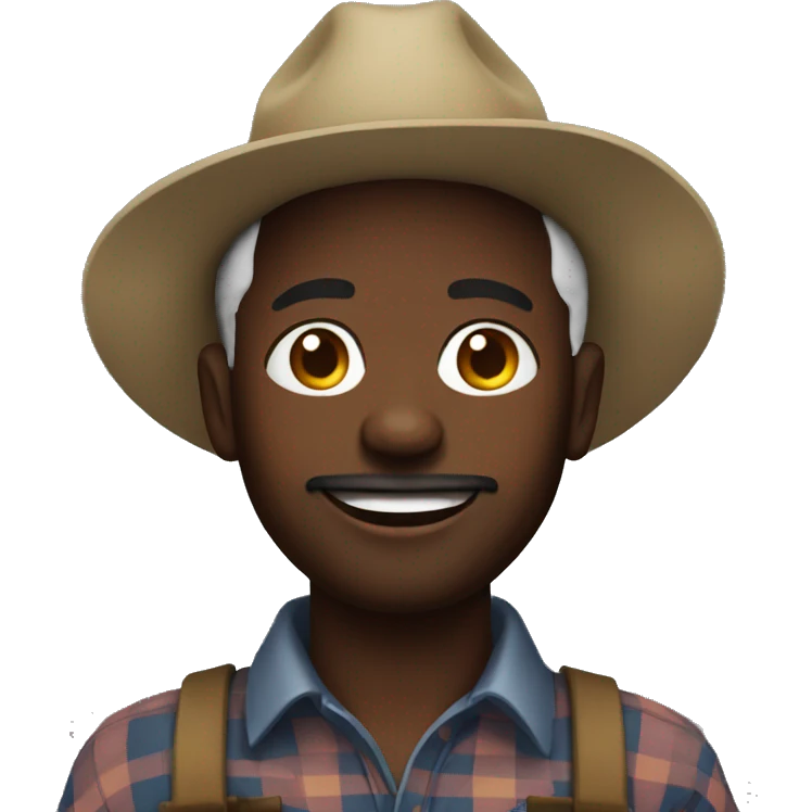 black farmer emoji