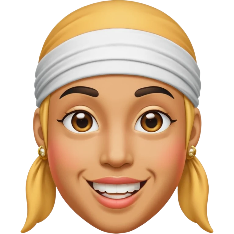 peach with an durag and grillz emoji