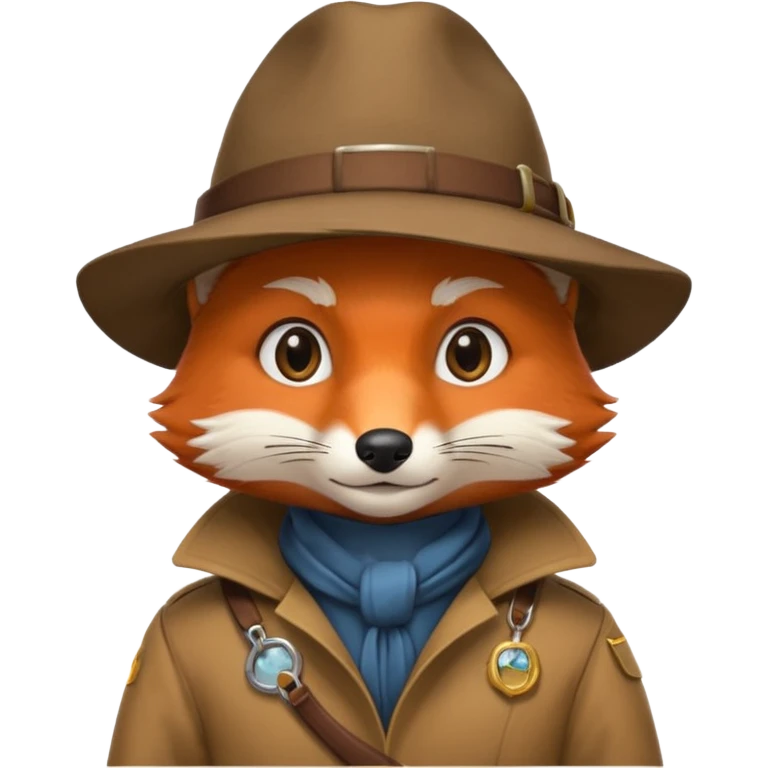 explorer fox emoji