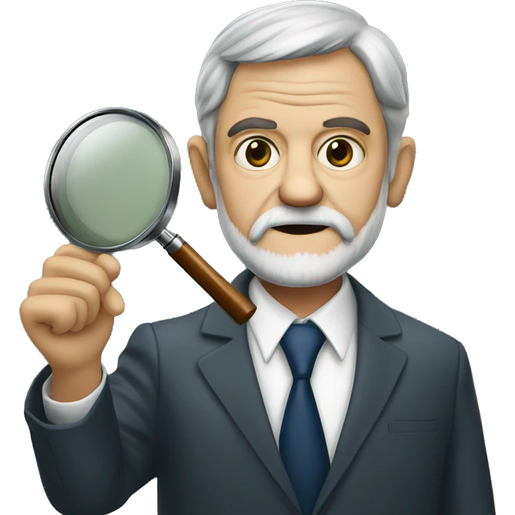 president lula with a detective magnifying glass emoji