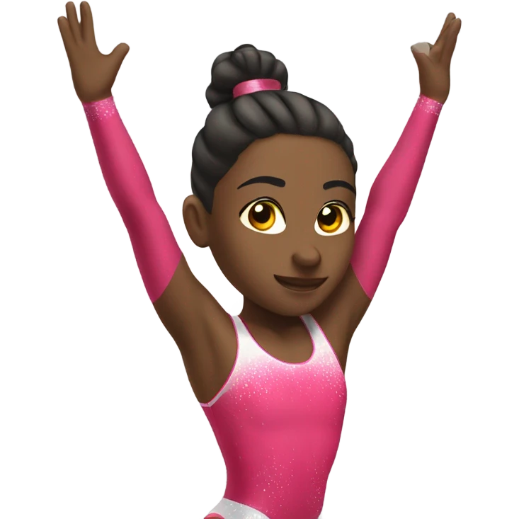 Gymnast girl emoji