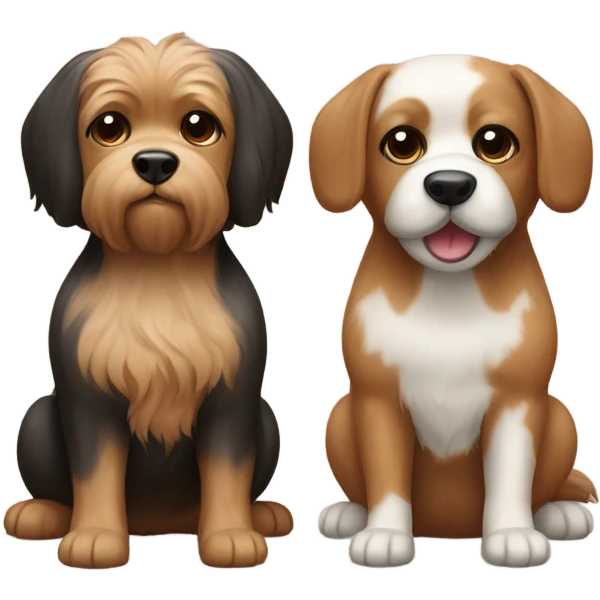 Black cavatzu brown cavatzu emoji
