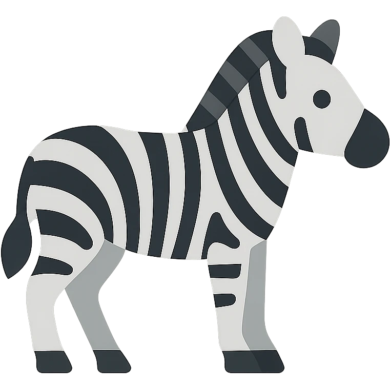 Zebra emoji